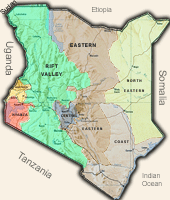La Mappa del Kenya
